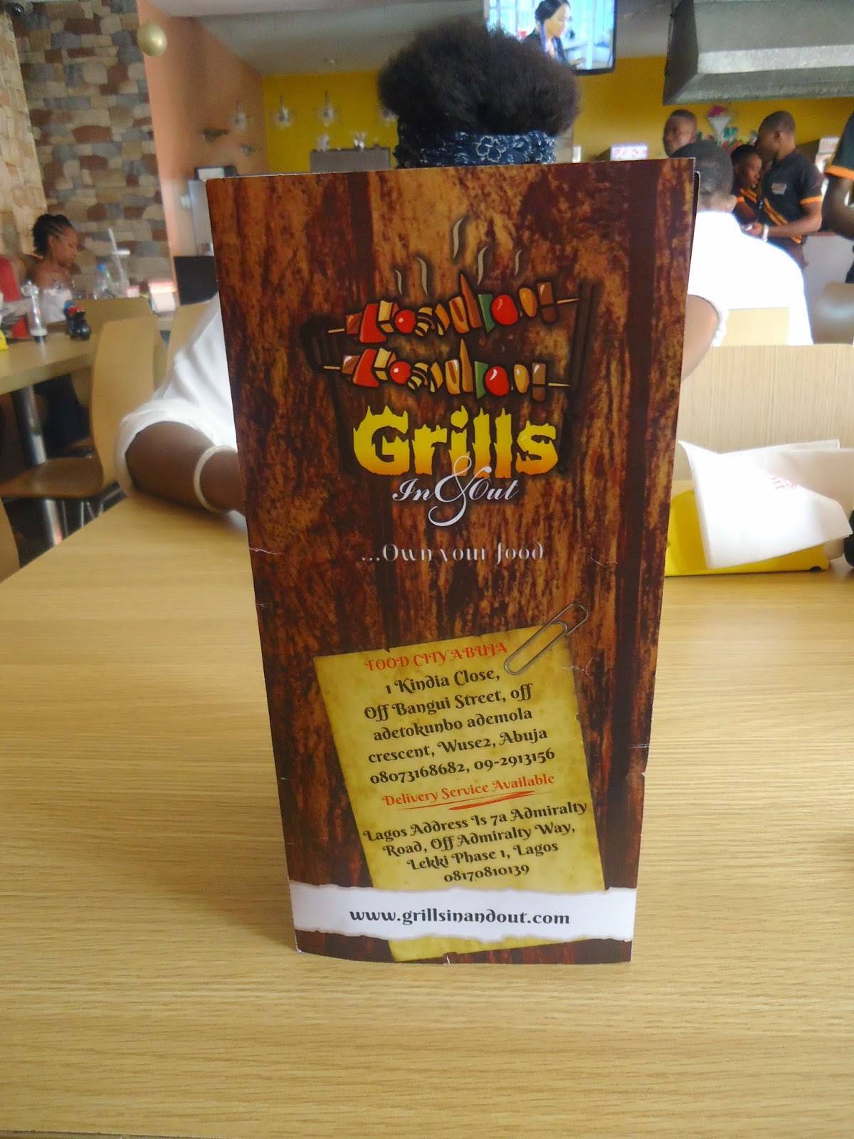 Grills In and Out, Abuja